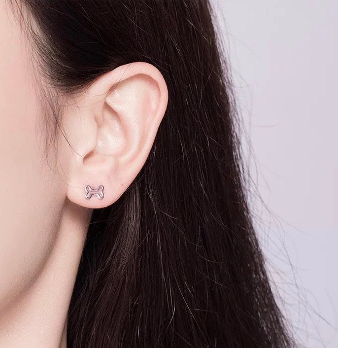 Orecchini Cagnolino in Argento 925 - EkoWorld Jewels Orecchini