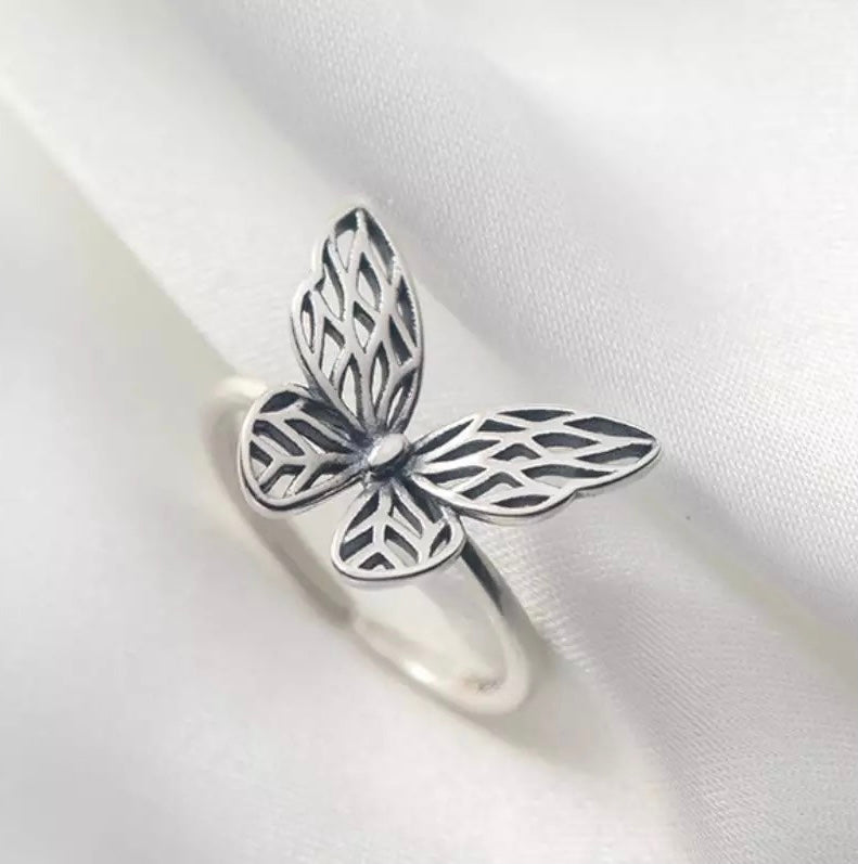 Anello Farfalla in Argento 925 - EkoWorld Jewels Anello