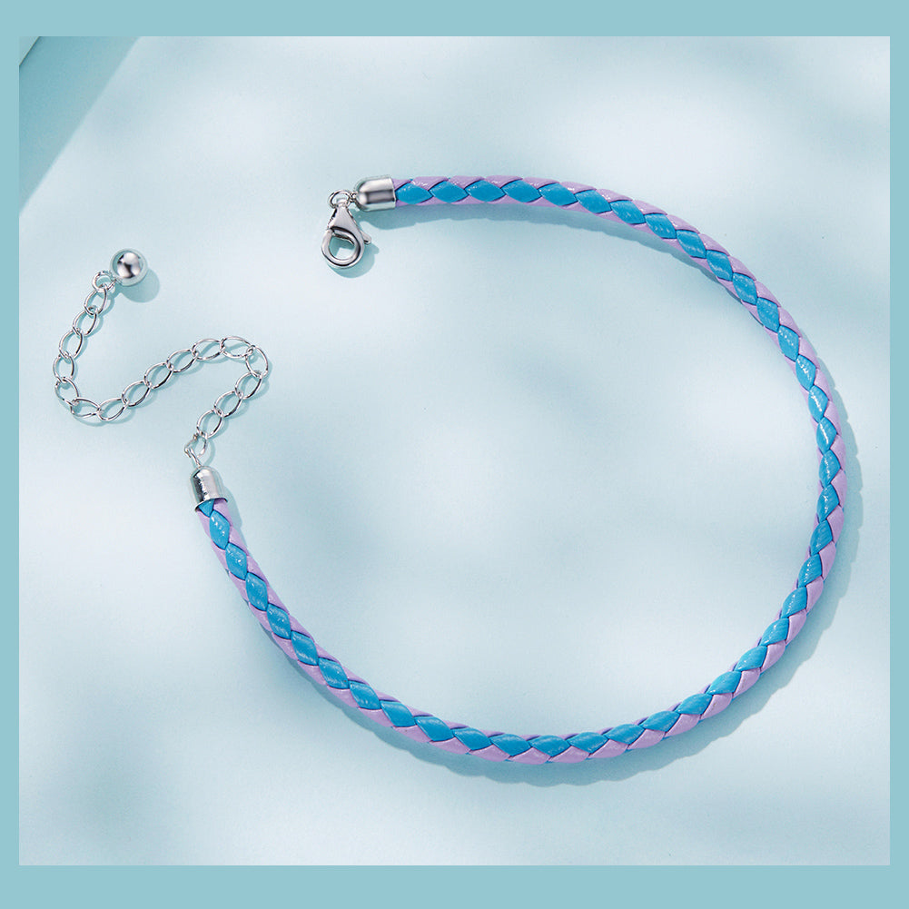 Copy of the Leather Bracelet in Silver 925