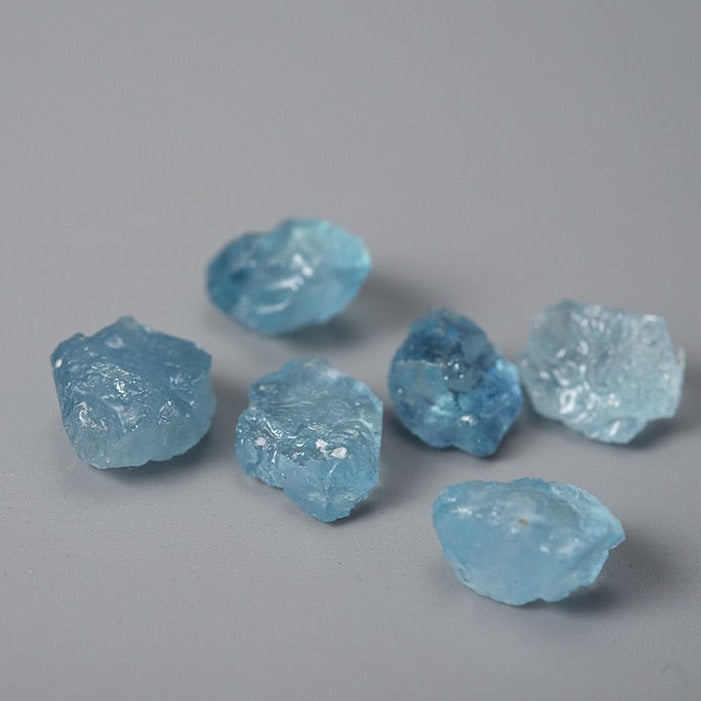 Anello in Argento 925 e Acquamarina - EkoWorld Jewels Anello