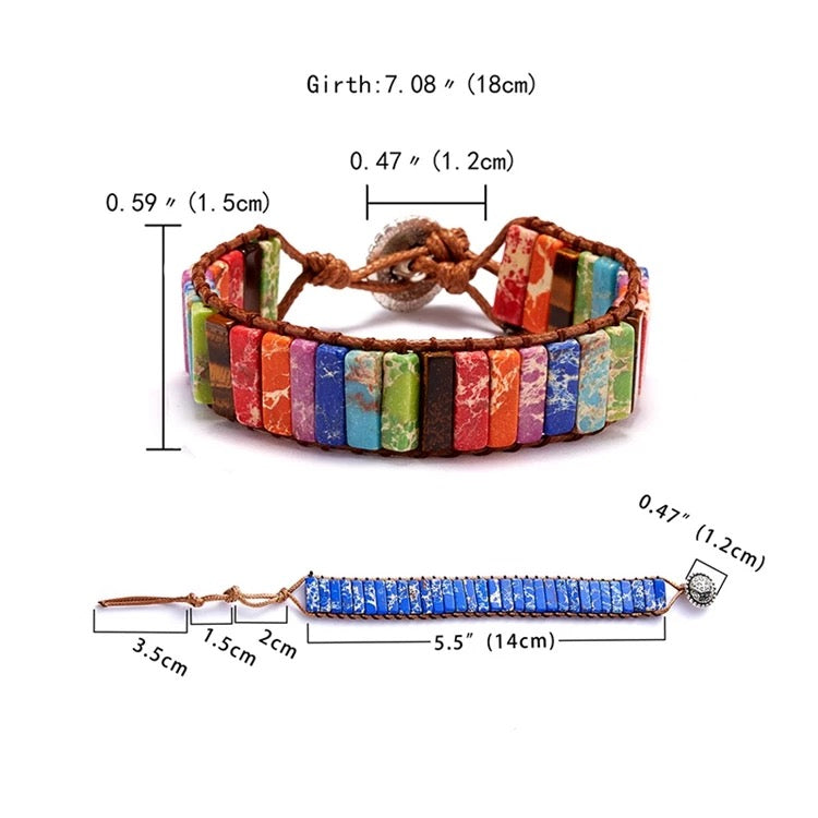 Bracciale Svadhisthana in Pietra Naturale - EkoWorld Jewels Bracciale