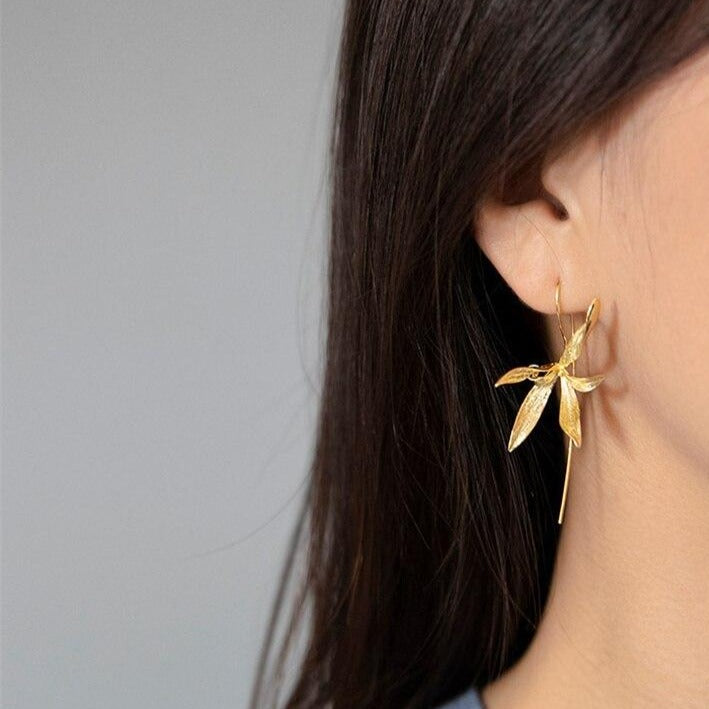 Orecchini Orchidea in Argento 925 - EkoWorld Jewels Orecchini