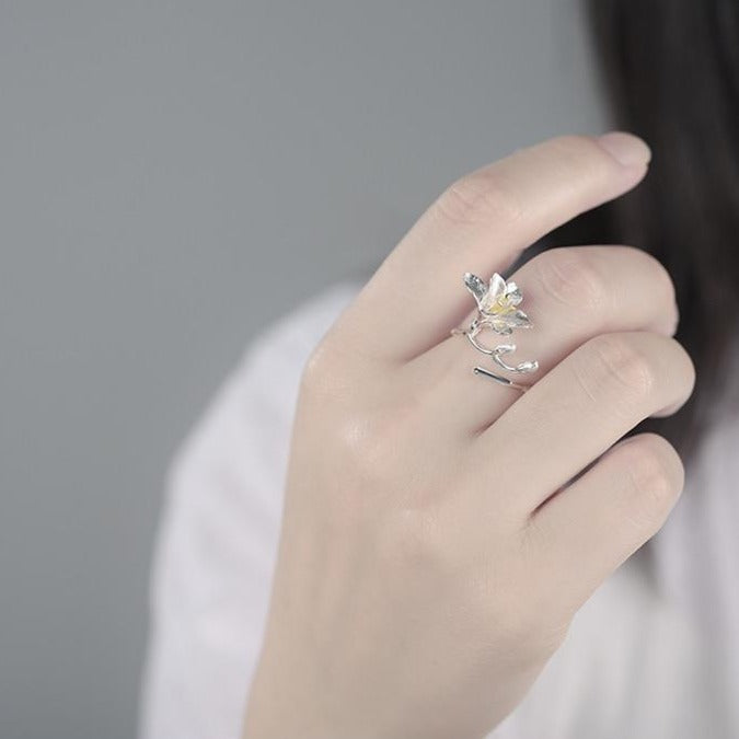 Anello Fresia in Argento 925 - EkoWorld Jewels Anello