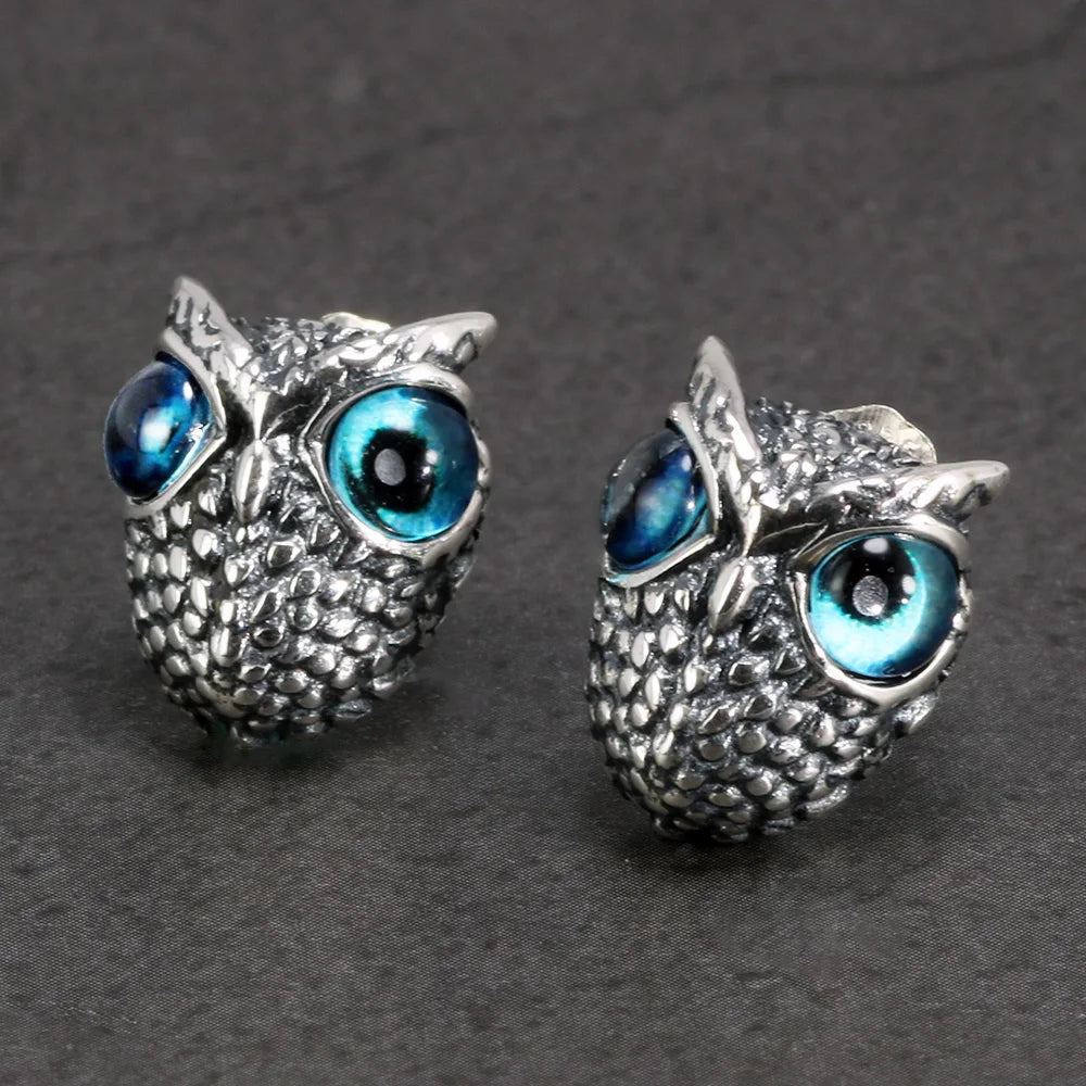 Owl Ring in 925 Silver