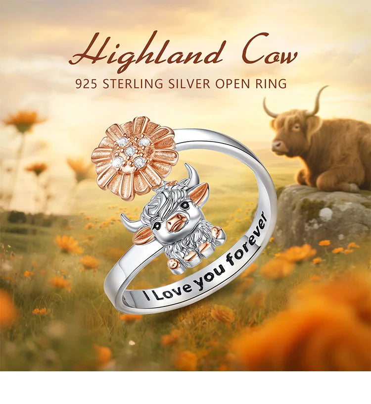 Anello Toro in Argento 925