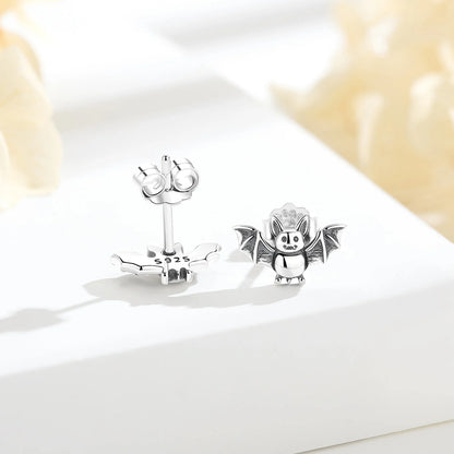Orecchini Pipistrello in Argento 925
