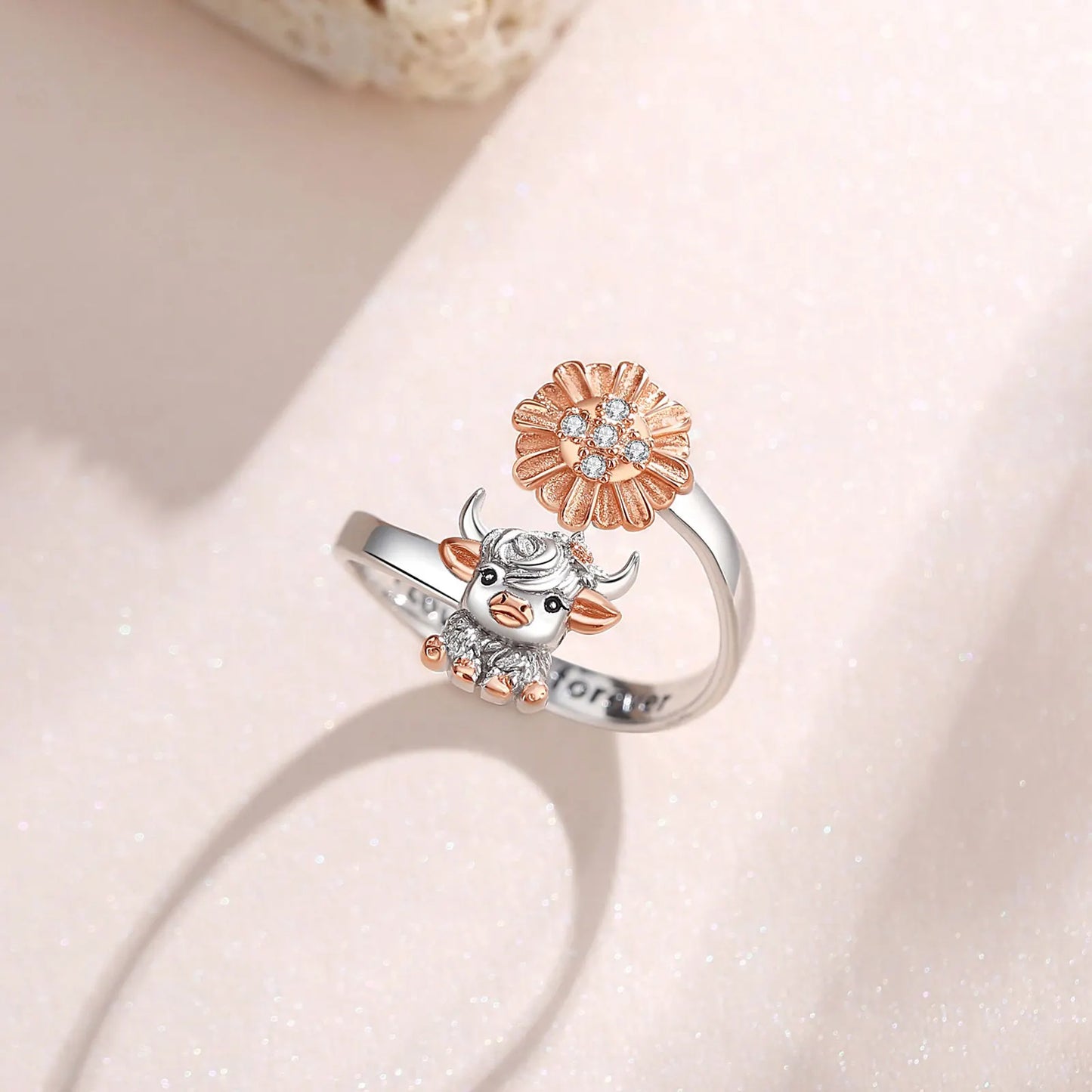 Anello Toro in Argento 925