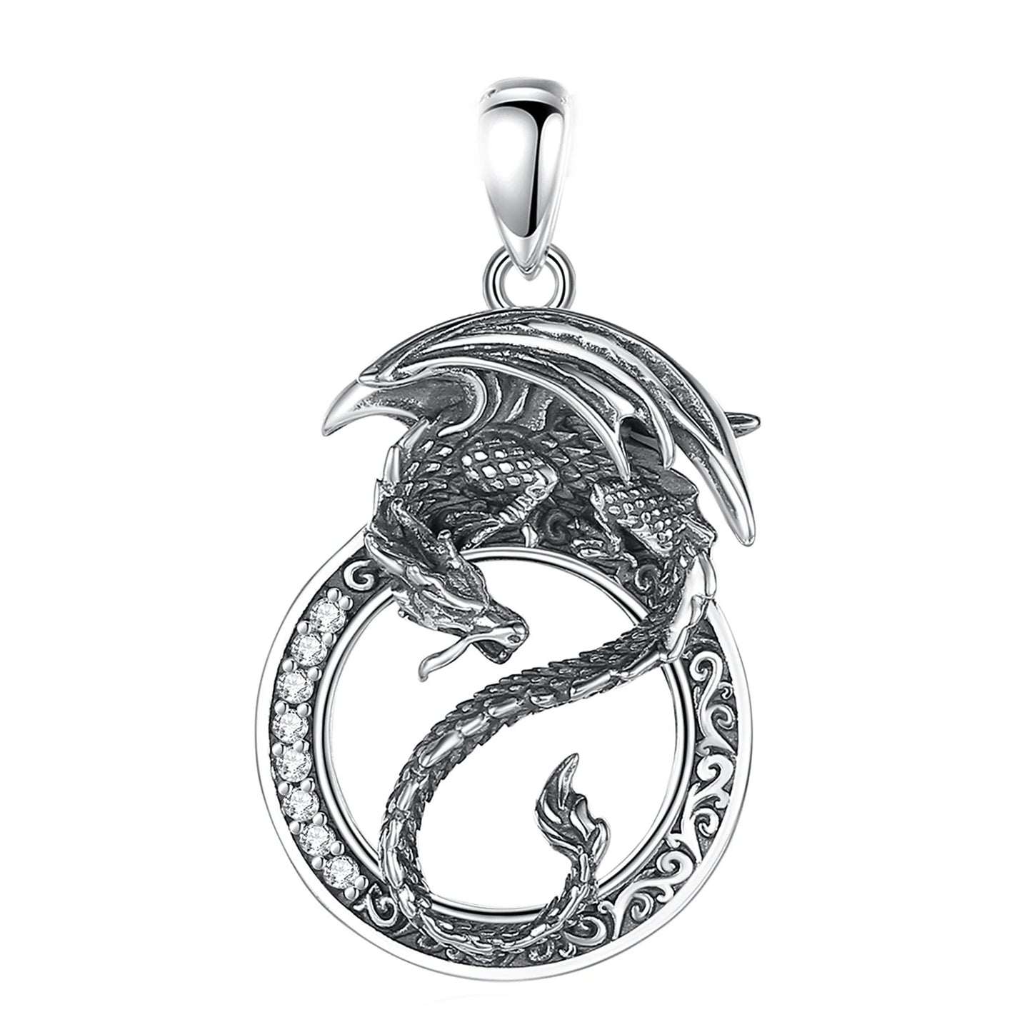 Collana Drago in Argento 925