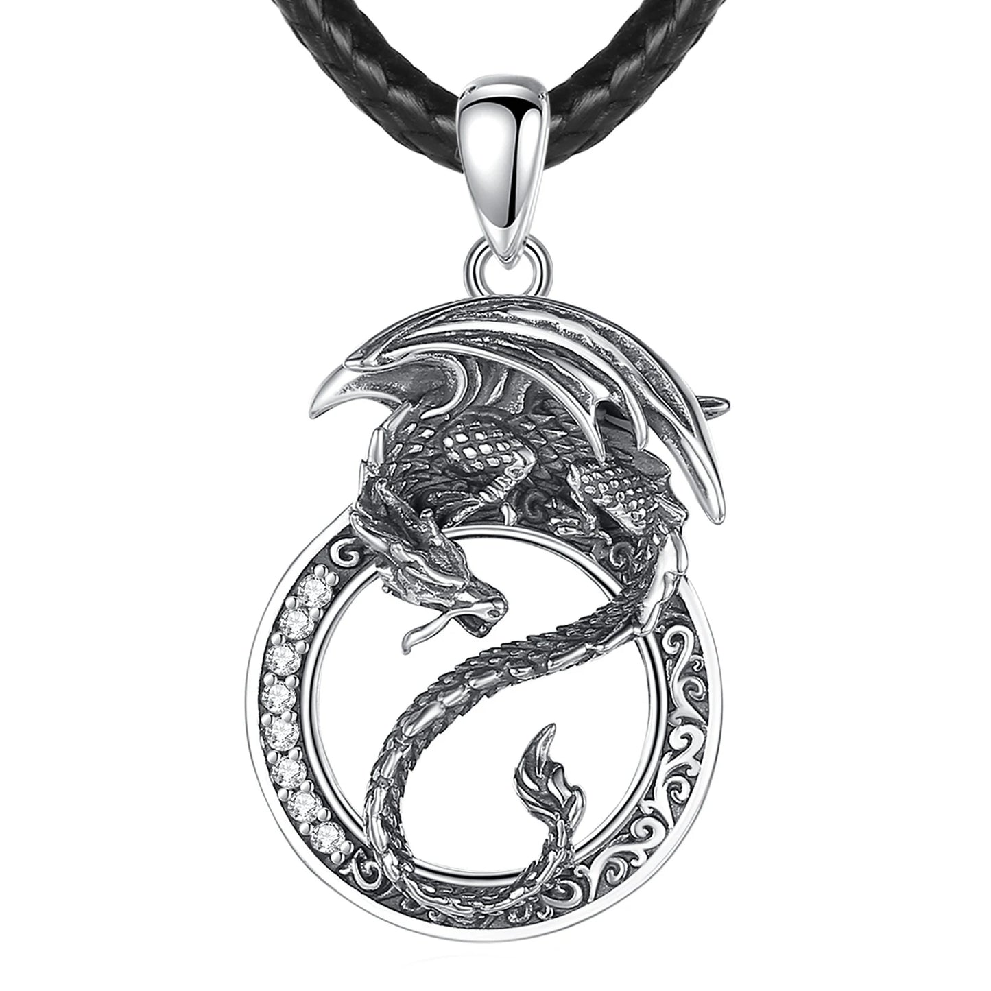 Collana Drago in Argento 925