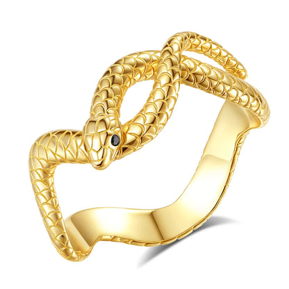 Anello Serpente in Argento 925