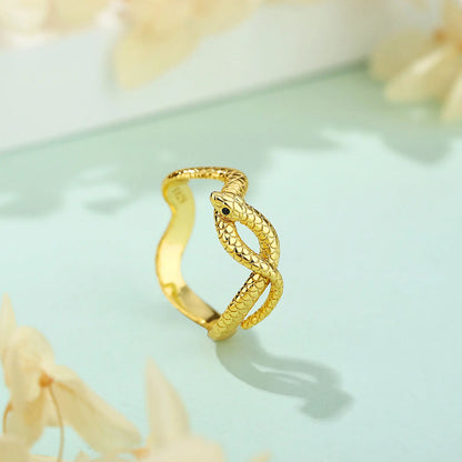 Anello Serpente in Argento 925