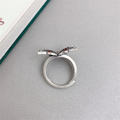 Butterfly Ring in 925 Silver