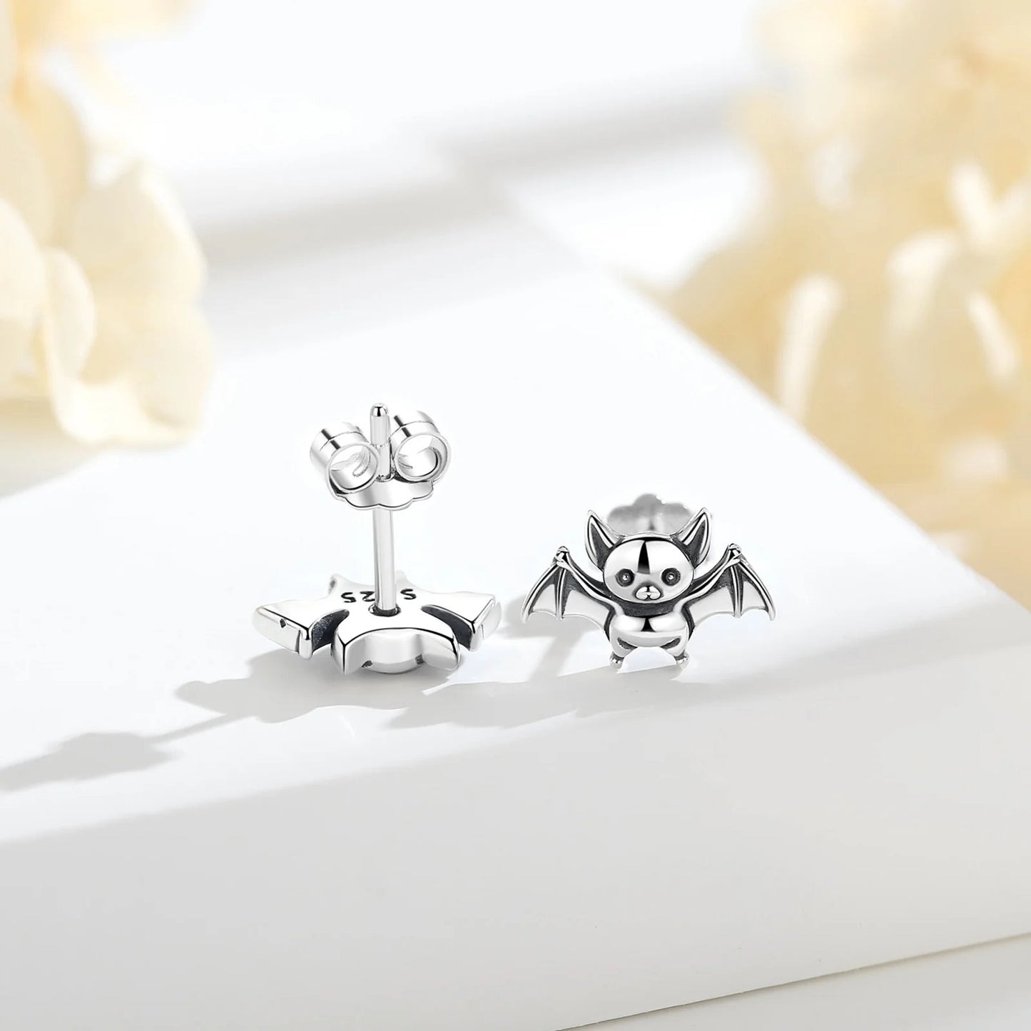 Orecchini Pipistrello in Argento 925