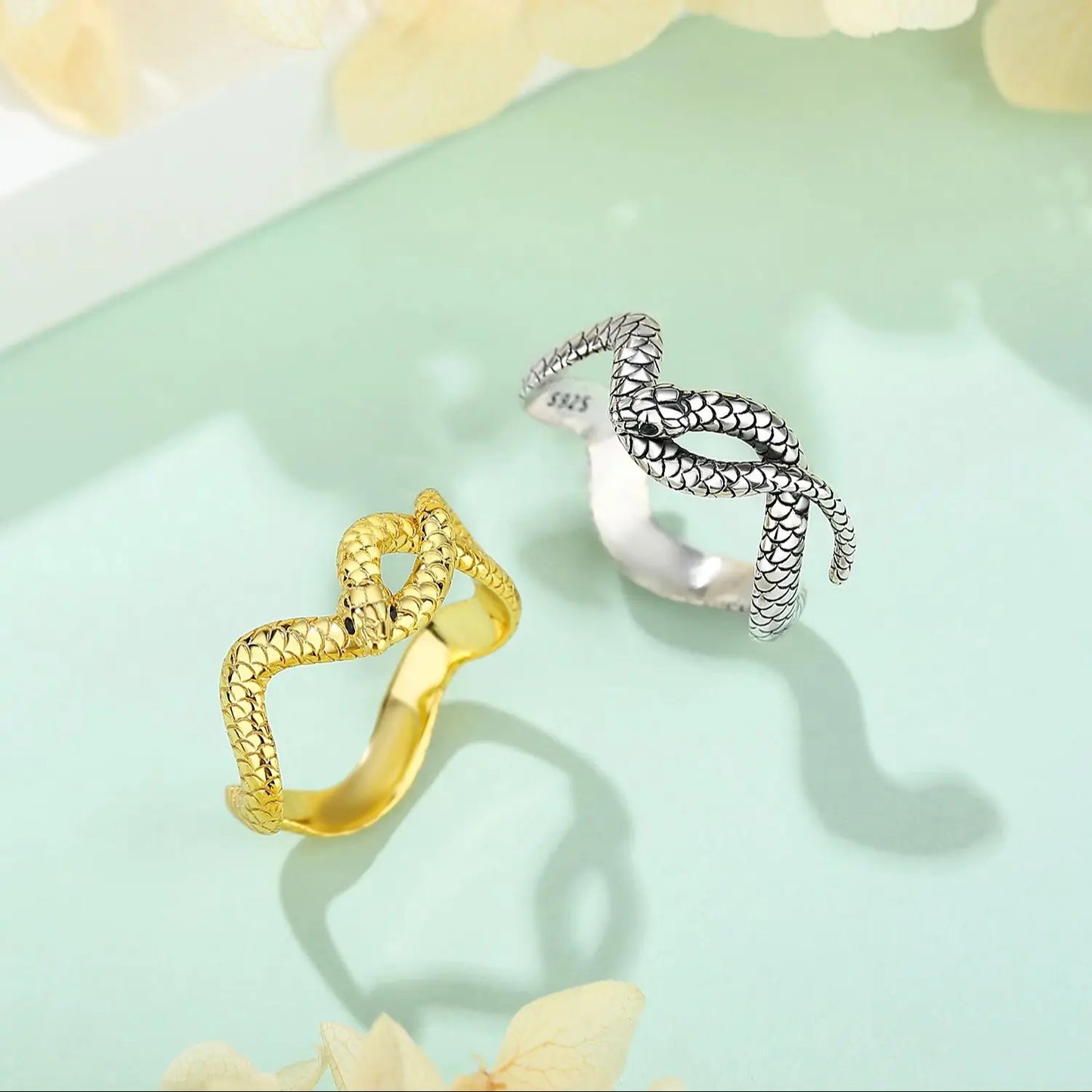 Anello Serpente in Argento 925