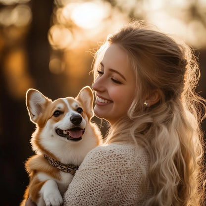 Orecchini Corgi in Argento 925 e Zirconi