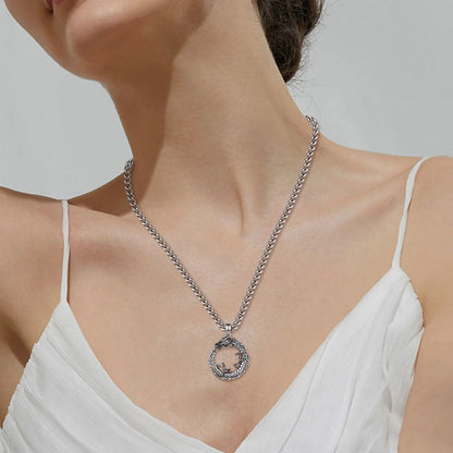 Collana Drago in Argento 925