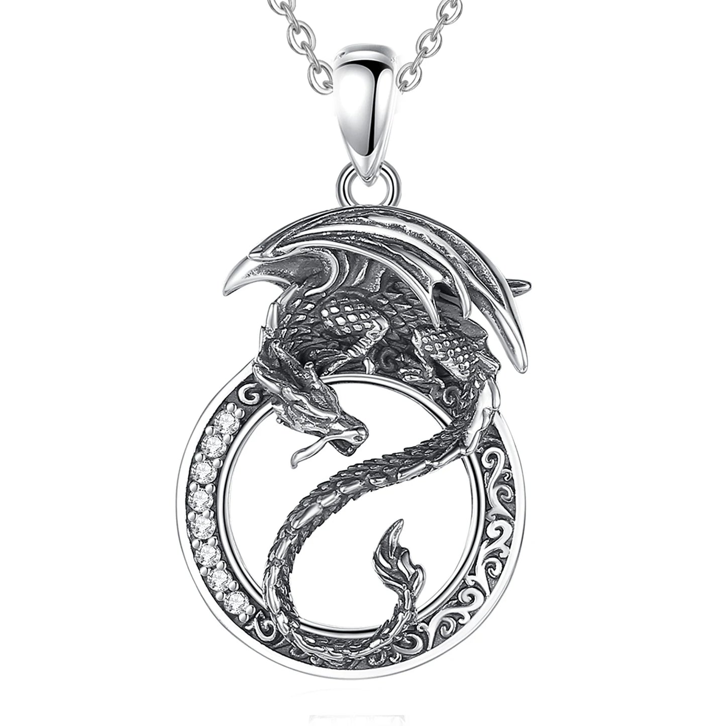 Collana Drago in Argento 925