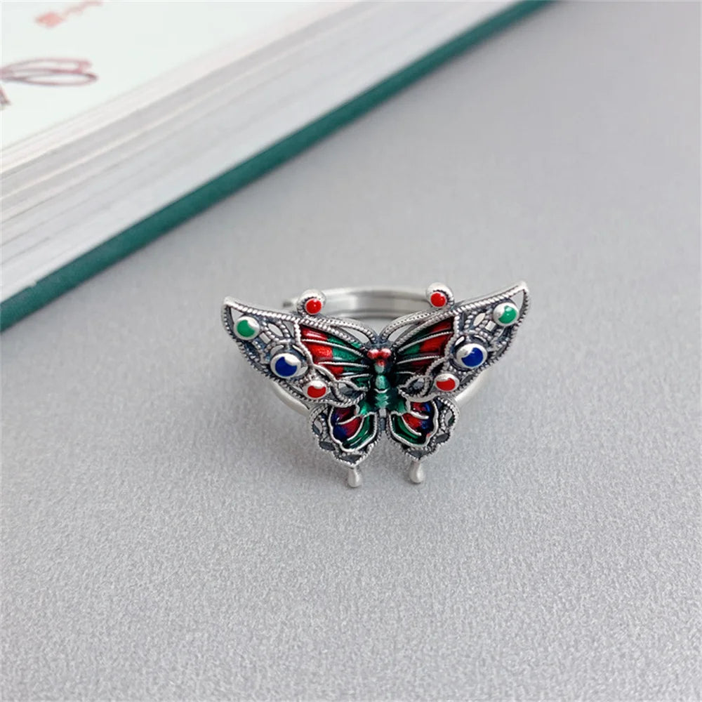 Butterfly Ring in 925 Silver