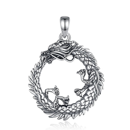 Collana Drago in Argento 925