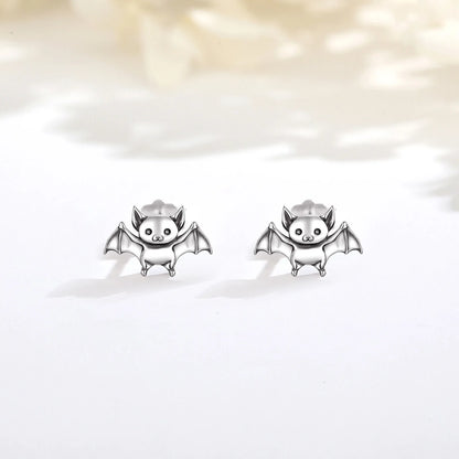 Orecchini Pipistrello in Argento 925
