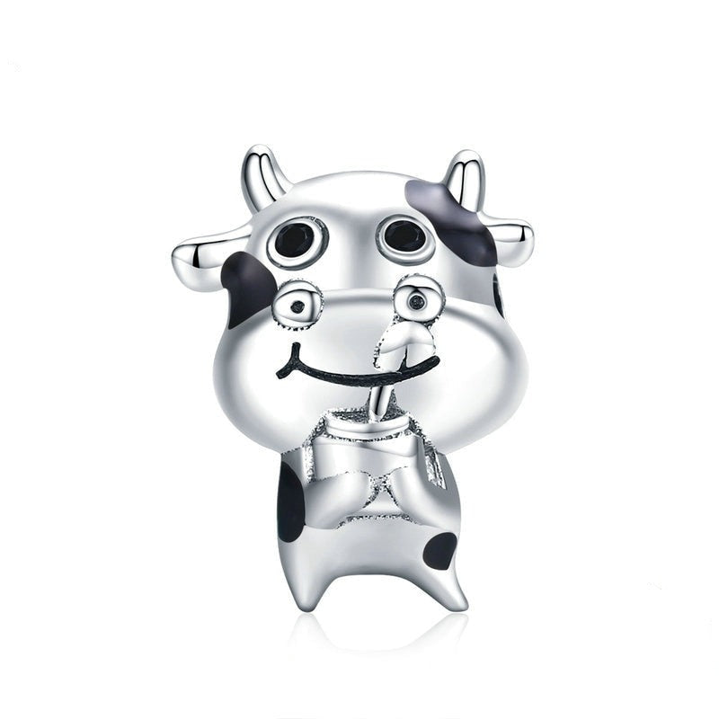 Charm Baby Mucca in Argento 925 - EkoWorld Jewels Charm