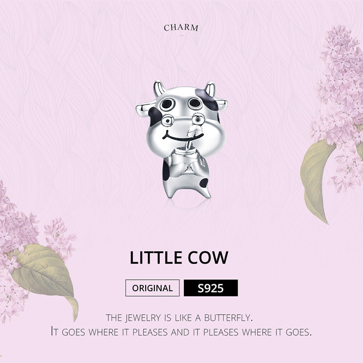 Charm Baby Mucca in Argento 925 - EkoWorld Jewels Charm