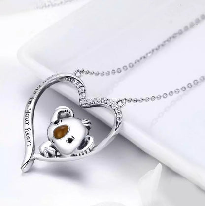 Collana Keep me in your heart in Argento 925 - EkoWorld Jewels Collana