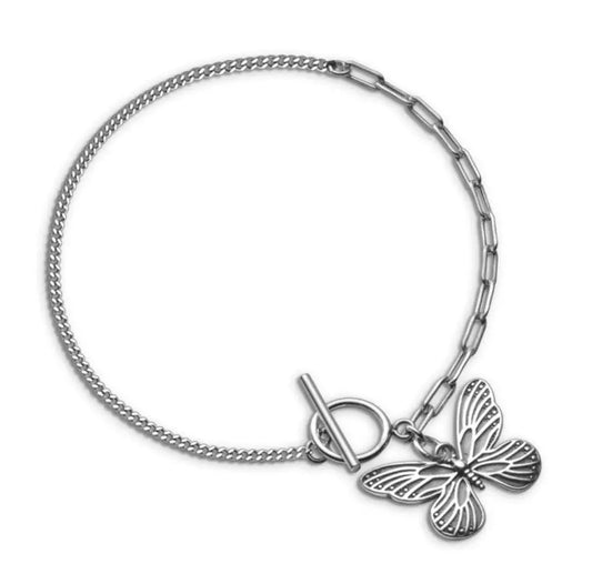 Bracciale Farfalla in Argento 925 - EkoWorld Jewels Bracciale