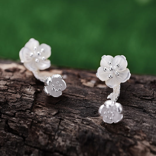 Orecchini Begonia in Argento 925 - EkoWorld Jewels Orecchini