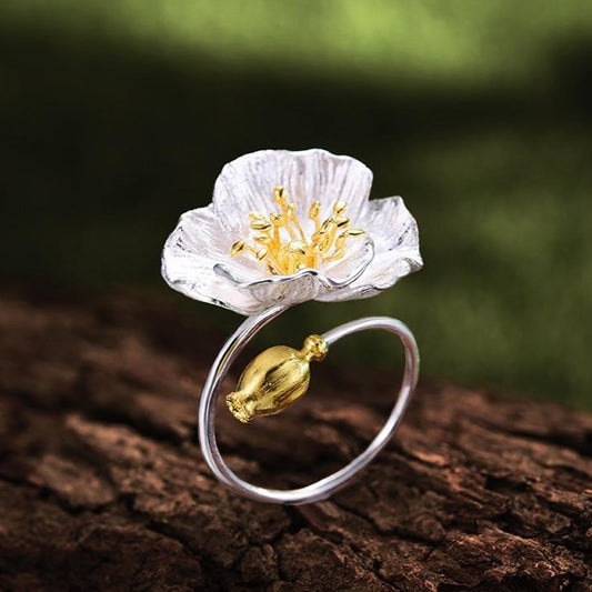 Anello Megan In Argento 925 Con Zirconi – Pietra Centrale Colorata - Beijaflor Jewels - Foto 9